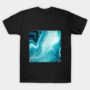 Turquoise Teal - Aesthetic Art T-Shirt